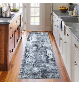 Anti-slip Faux Wool Vintage Carpet
