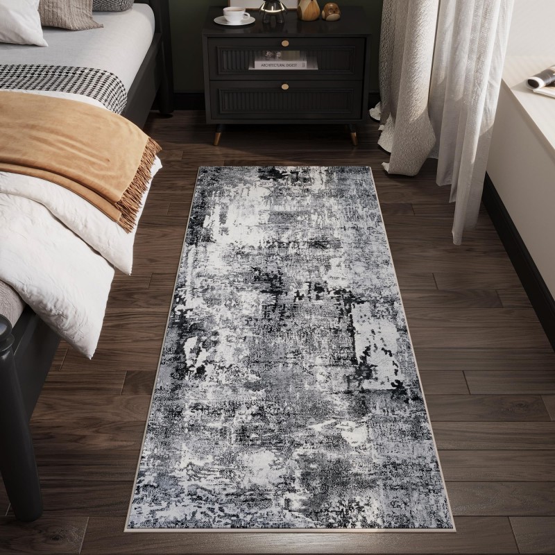 Anti-slip Faux Wool Vintage Carpet