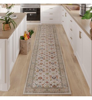 Anti-slip Faux Wool Vintage Carpet
