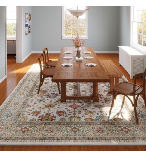Bohemian style non-slip rug