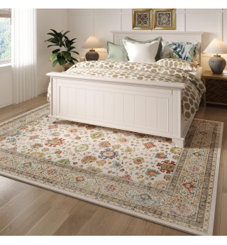 Bohemian style non-slip rug