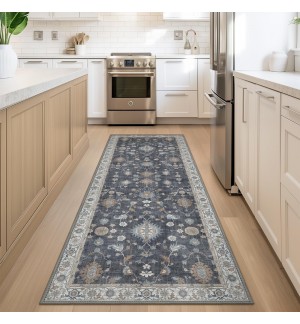 Vintage Lightweight Washable Area Rug