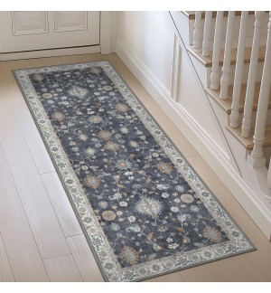Vintage Lightweight Washable Area Rug