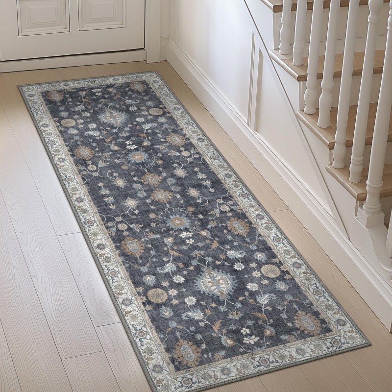 Vintage Lightweight Washable Area Rug